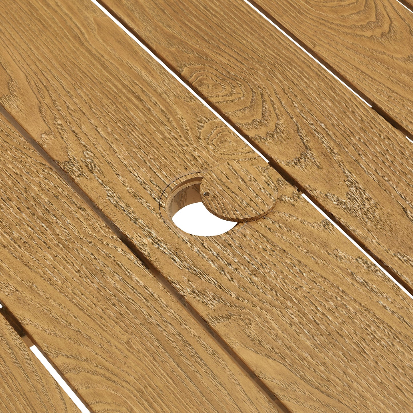 Parkland 76" Outdoor Patio Aluminum Dining Table by Modway | Dining Tables | Modishstore - 6