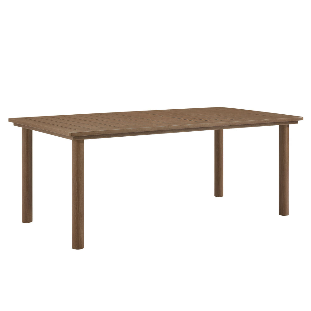 Parkland 76" Outdoor Patio Aluminum Dining Table by Modway | Dining Tables | Modishstore - 10