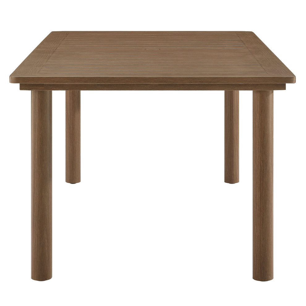 Parkland 76" Outdoor Patio Aluminum Dining Table by Modway | Dining Tables | Modishstore - 11