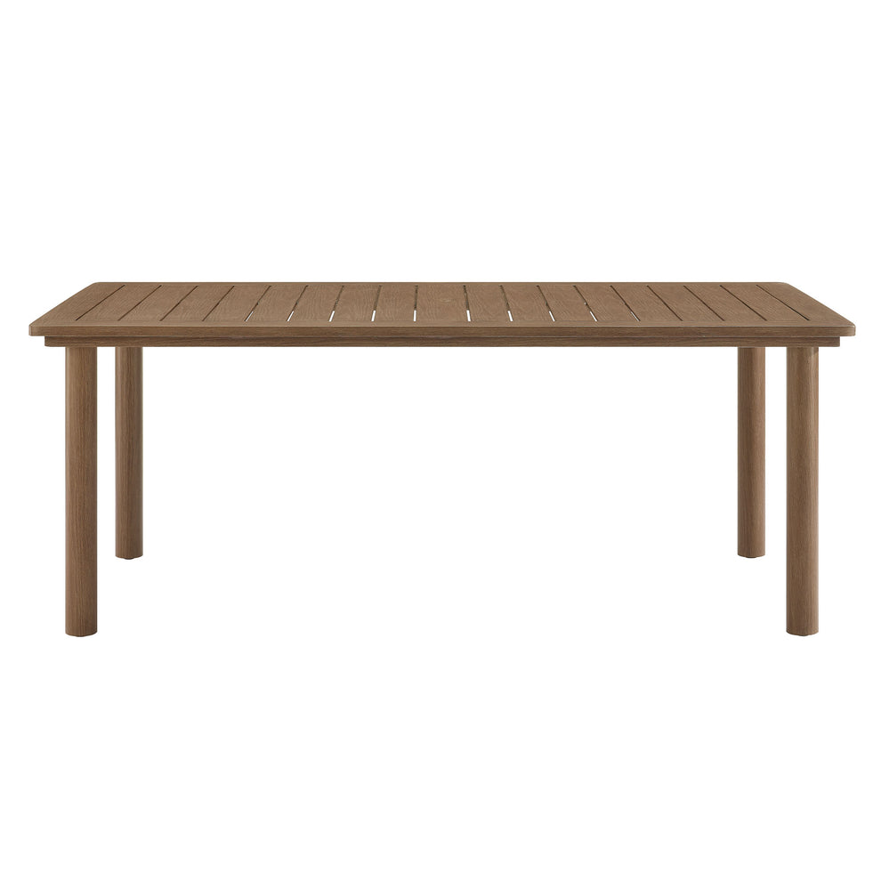 Parkland 76" Outdoor Patio Aluminum Dining Table by Modway | Dining Tables | Modishstore - 12