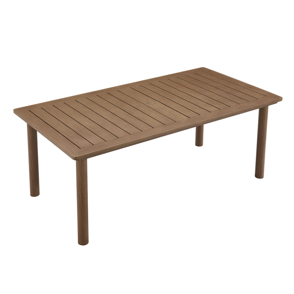 Parkland 76" Outdoor Patio Aluminum Dining Table by Modway | Dining Tables | Modishstore - 13