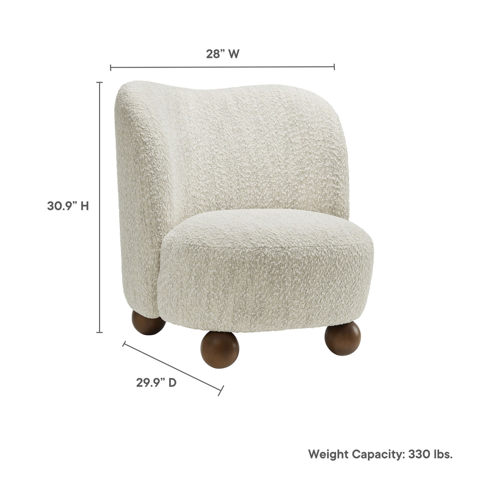 Monroe Boucle Fabric Accent Chair by Modway | Accent Chairs | Modishstore - 18