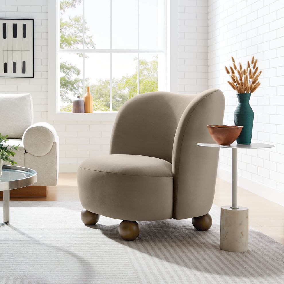 Monroe Performance Velvet Accent Chair by Modway | Accent Chairs | Modishstore - 34