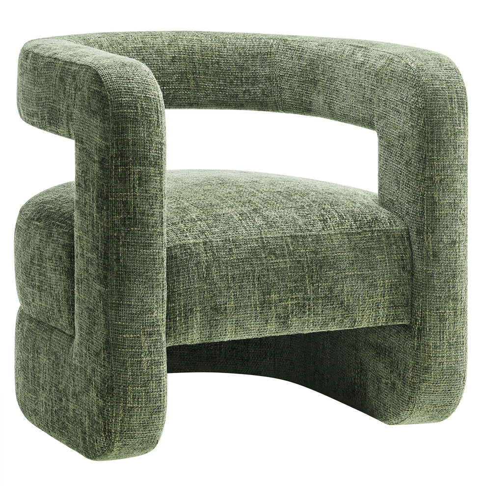 Jaylin Upholstered Chenille Accent Chair by Modway | Accent Chairs | Modishstore - 2