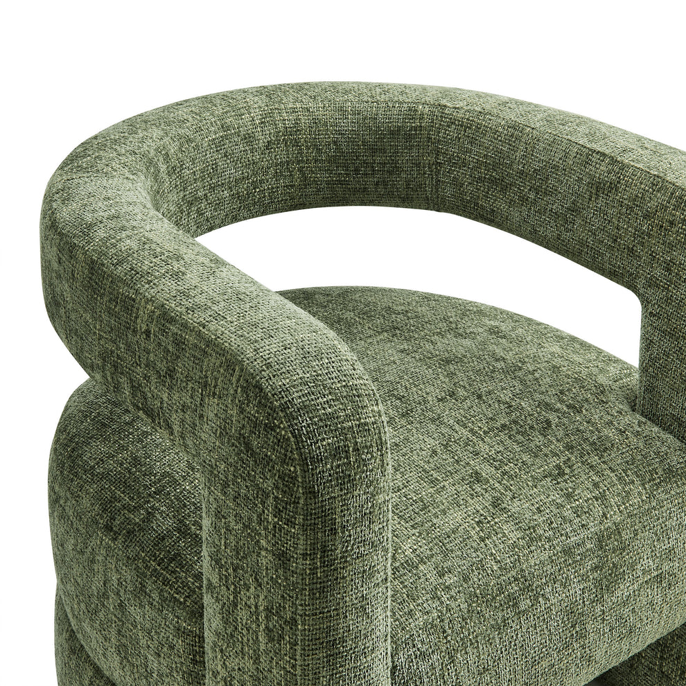 Jaylin Upholstered Chenille Accent Chair by Modway | Accent Chairs | Modishstore - 6