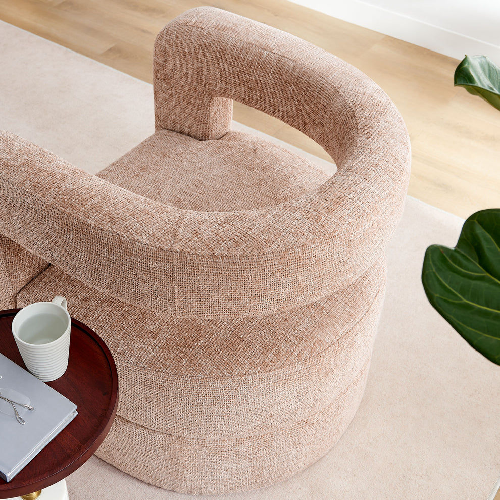 Jaylin Upholstered Chenille Accent Chair by Modway | Accent Chairs | Modishstore - 15