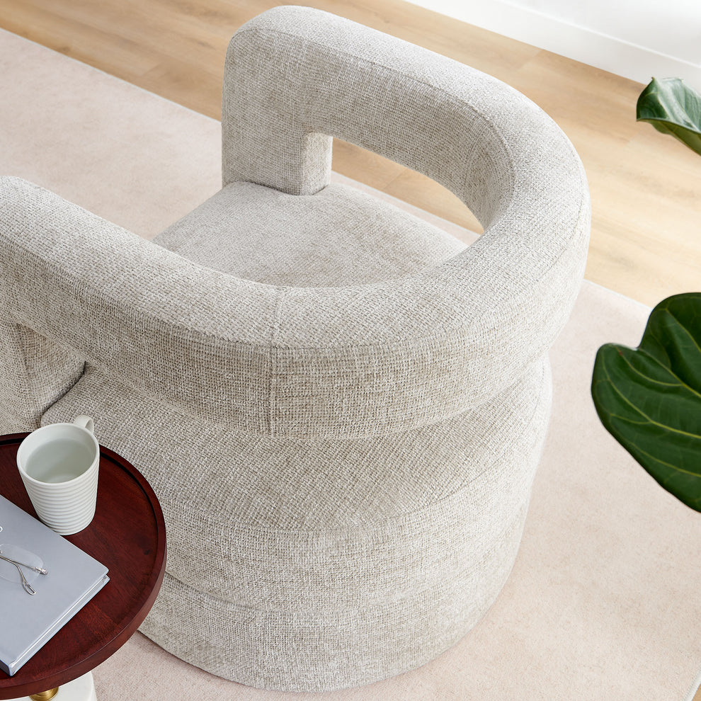 Jaylin Upholstered Chenille Accent Chair by Modway | Accent Chairs | Modishstore - 24