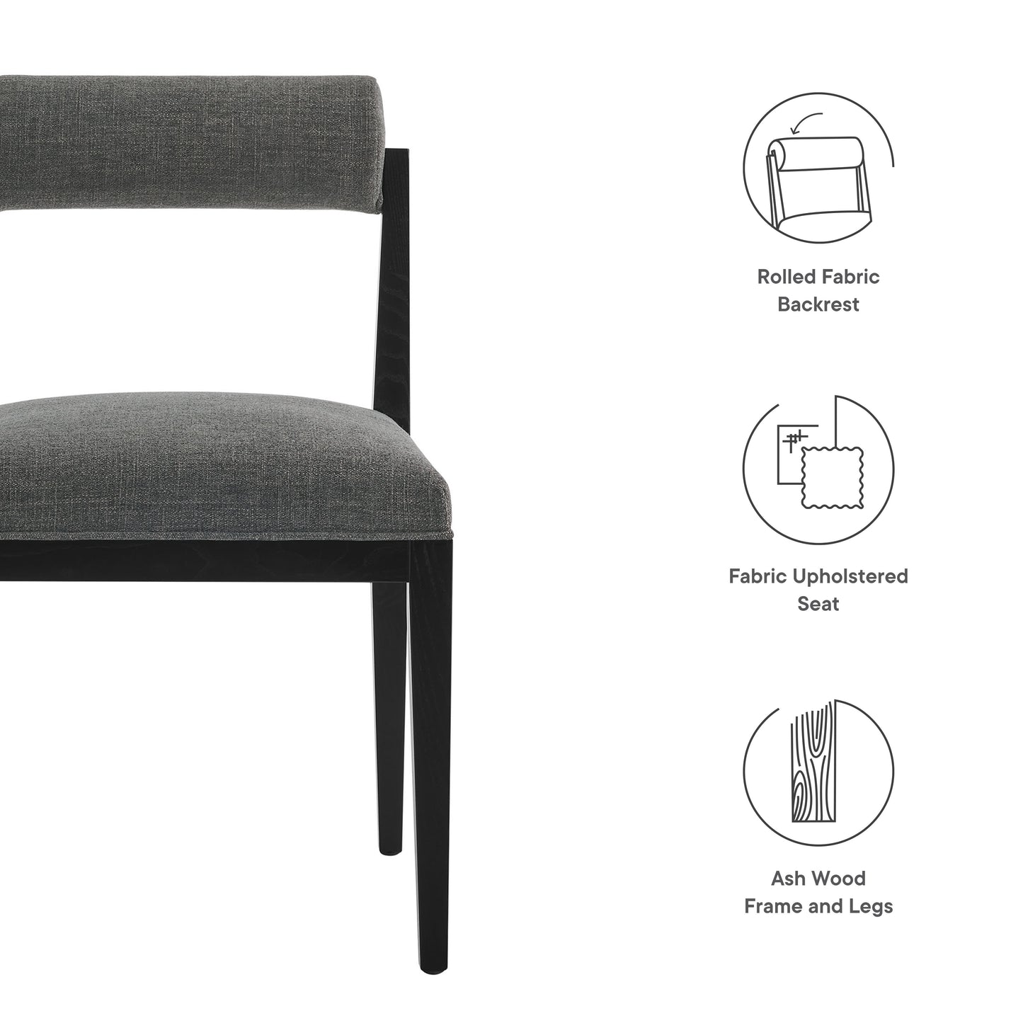 Kai Fabric Dining Chair by Modway | Dining Chairs | Modishstore - 8