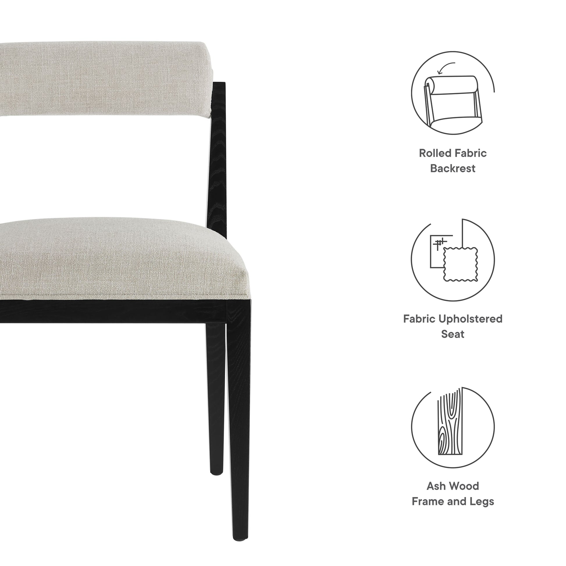 Kai Fabric Dining Chair by Modway | Dining Chairs | Modishstore - 17