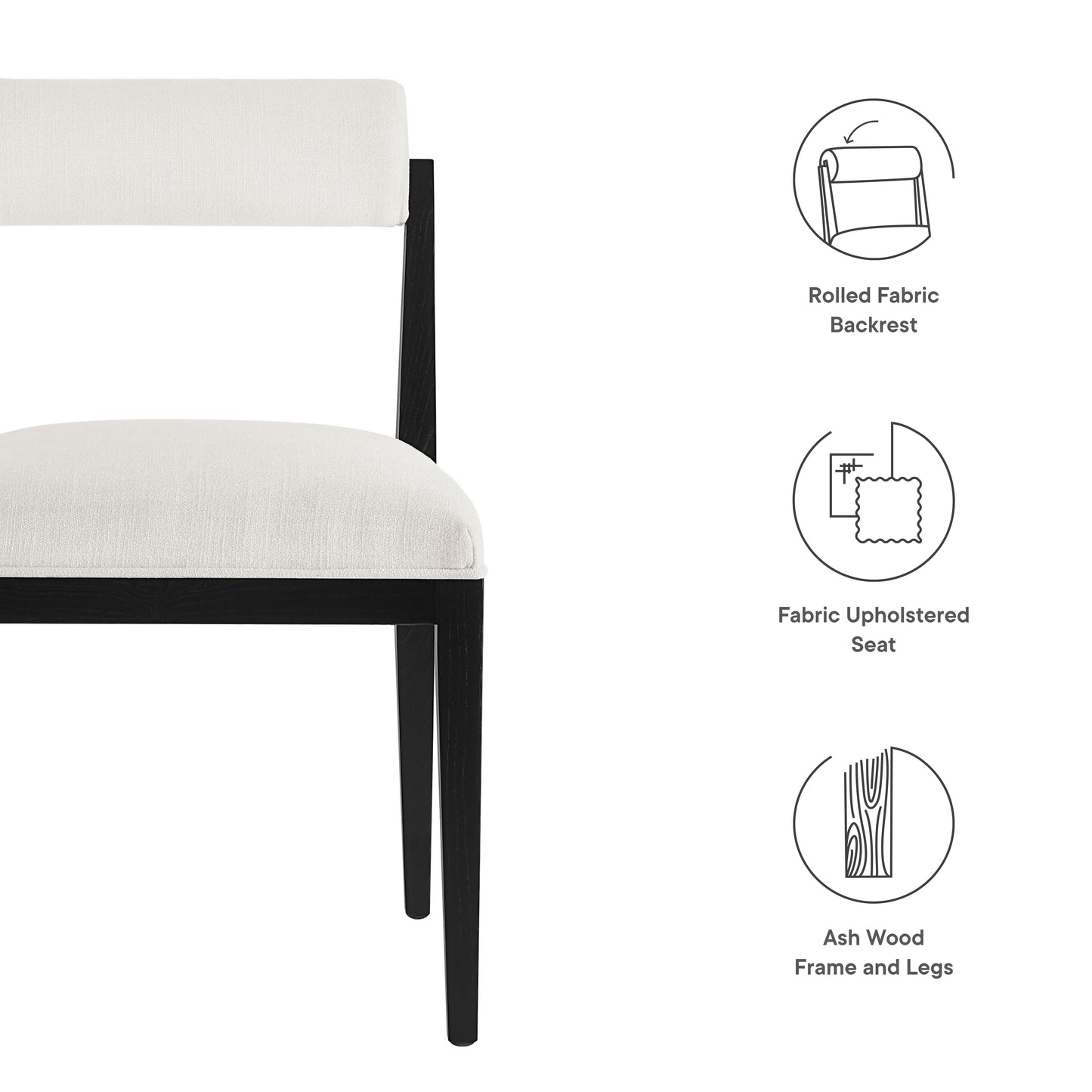 Kai Fabric Dining Chair by Modway | Dining Chairs | Modishstore - 26