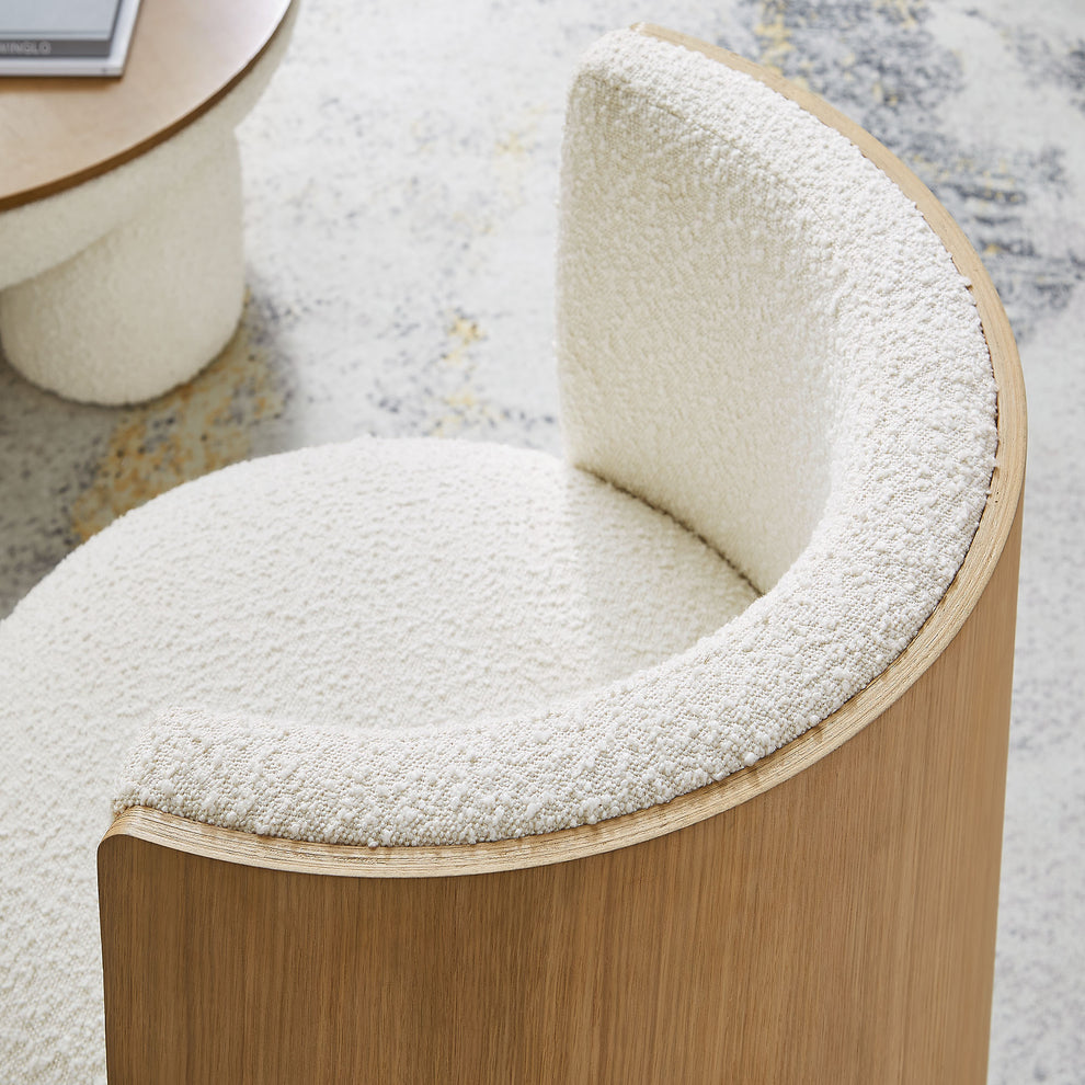 Solis Boucle Accent Chair by Modway | Accent Chairs | Modishstore - 7