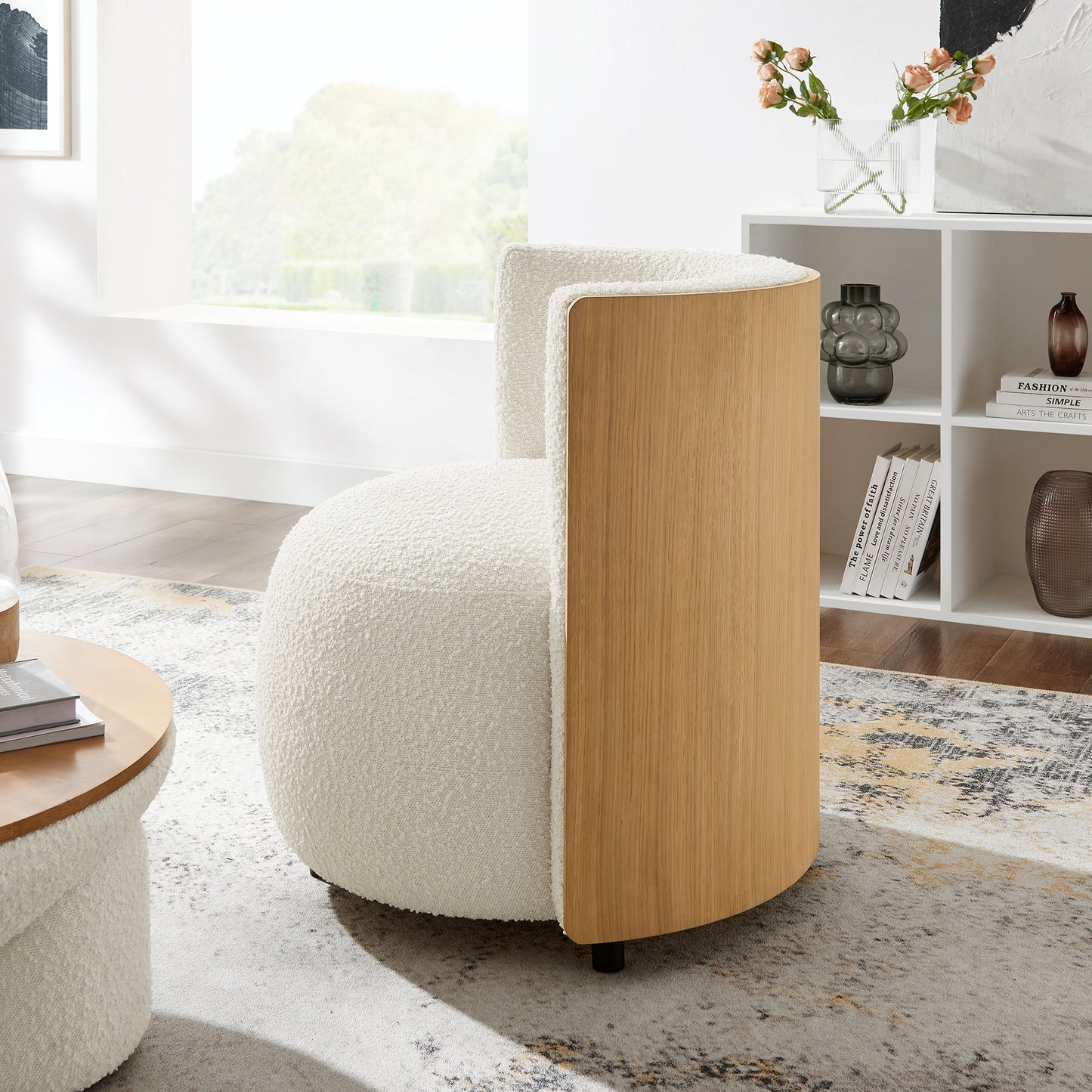 Solis Boucle Accent Chair by Modway | Accent Chairs | Modishstore - 9