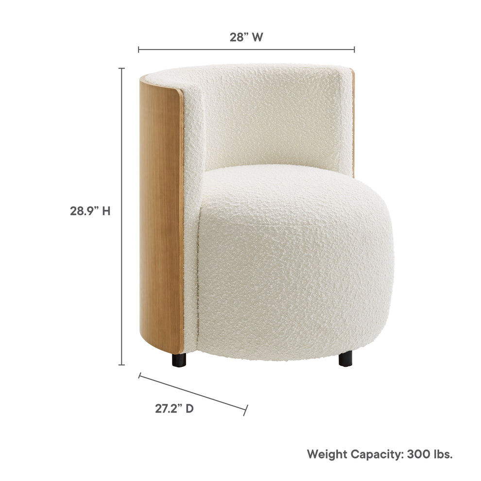 Solis Boucle Accent Chair by Modway | Accent Chairs | Modishstore - 11