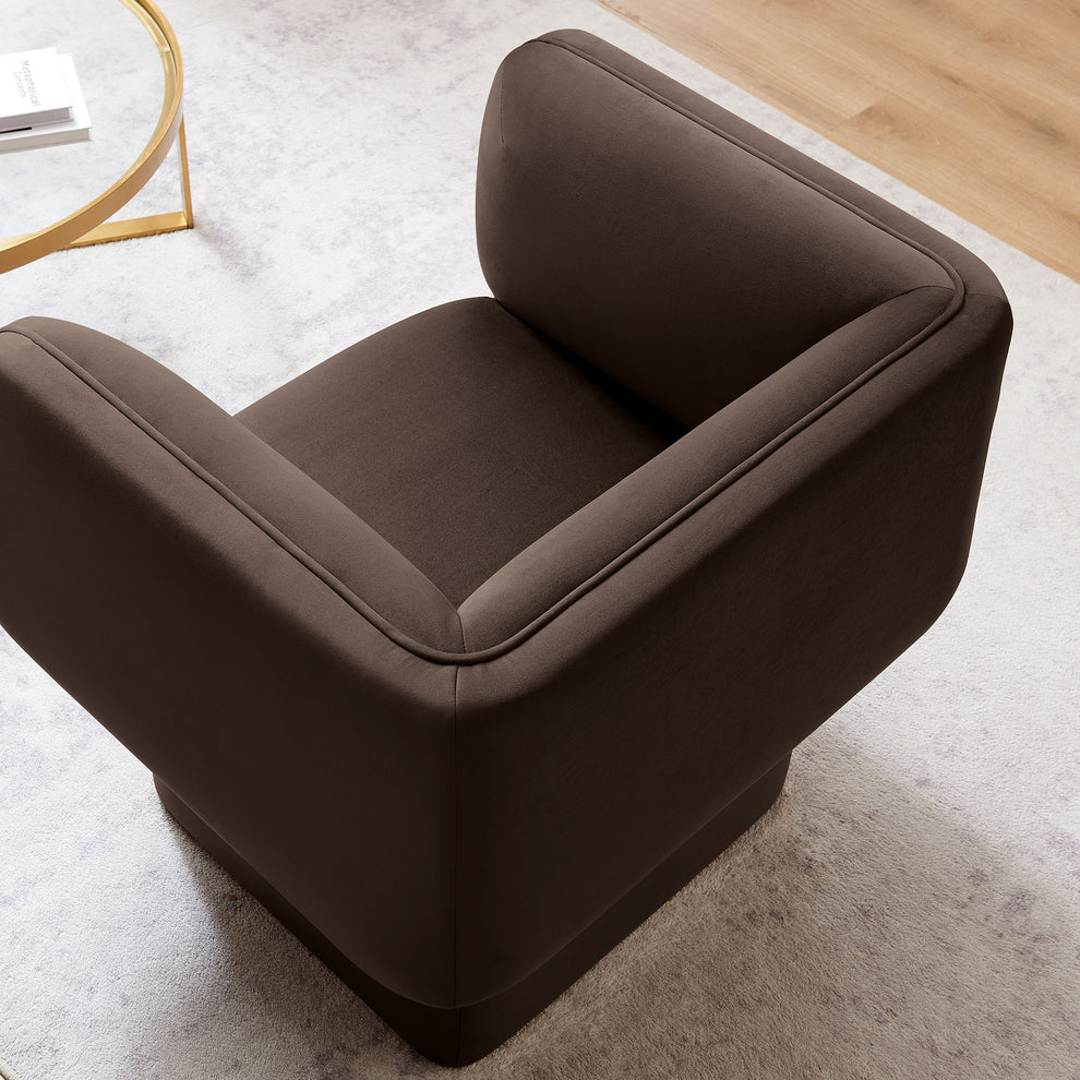 Tate Performance Velvet Accent Chair by Modway | Accent Chairs | Modishstore - 15