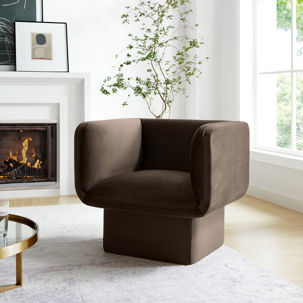 Tate Performance Velvet Accent Chair by Modway | Accent Chairs | Modishstore - 16