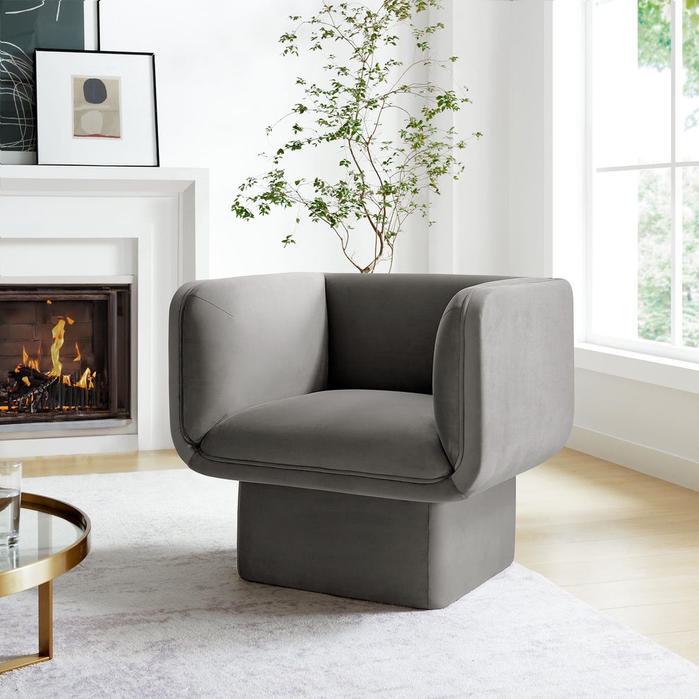 Tate Performance Velvet Accent Chair by Modway | Accent Chairs | Modishstore - 25