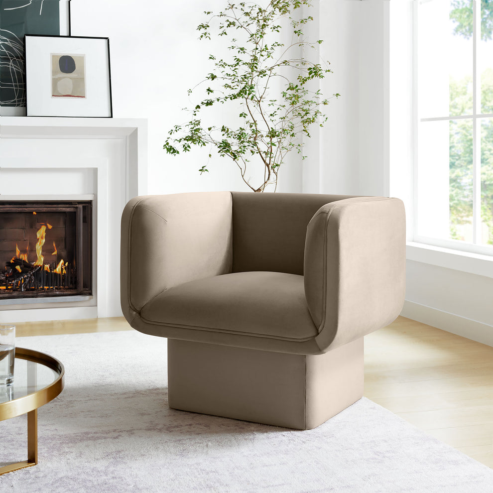 Tate Performance Velvet Accent Chair by Modway | Accent Chairs | Modishstore - 34