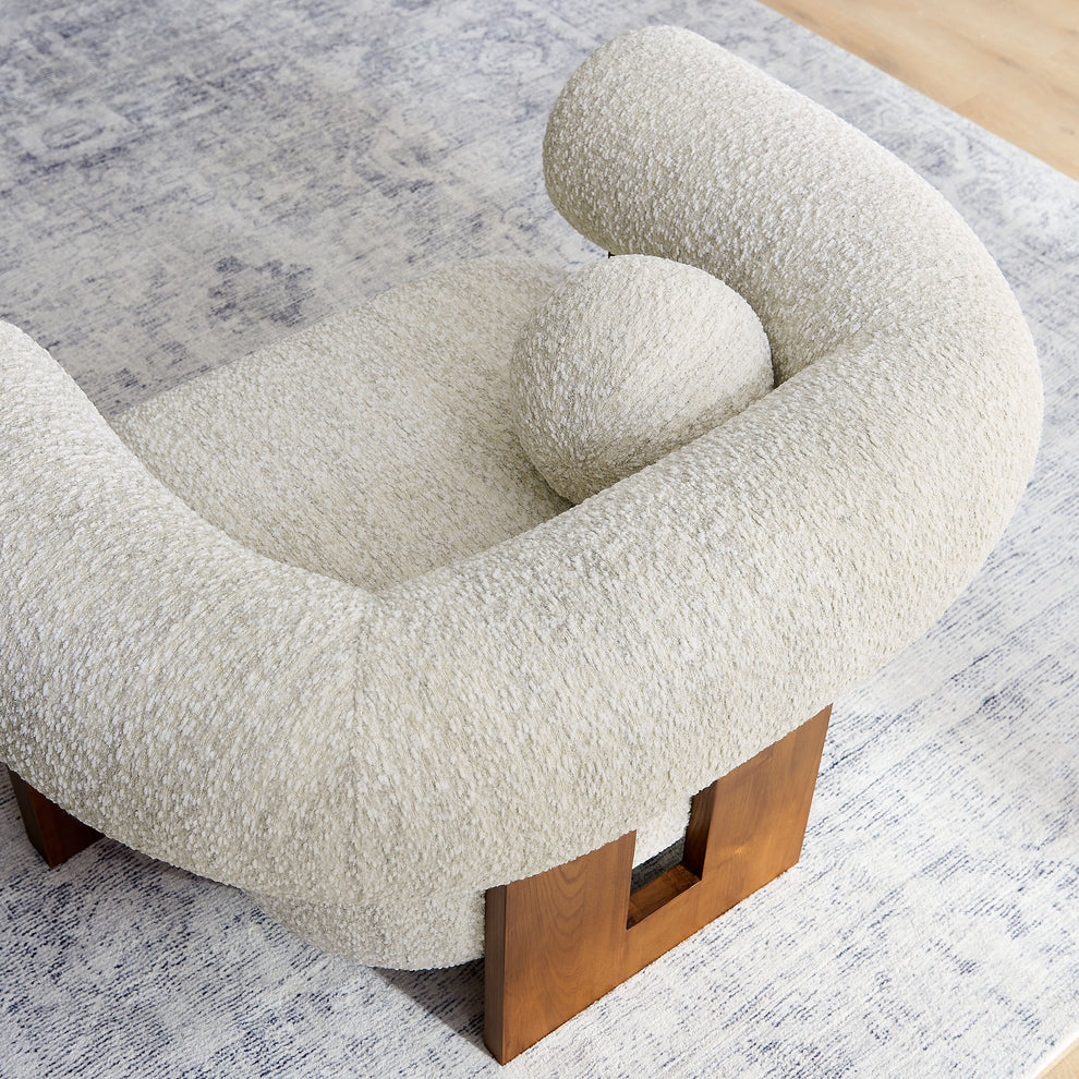 Jace Boucle Accent Chair by Modway | Accent Chairs | Modishstore - 7