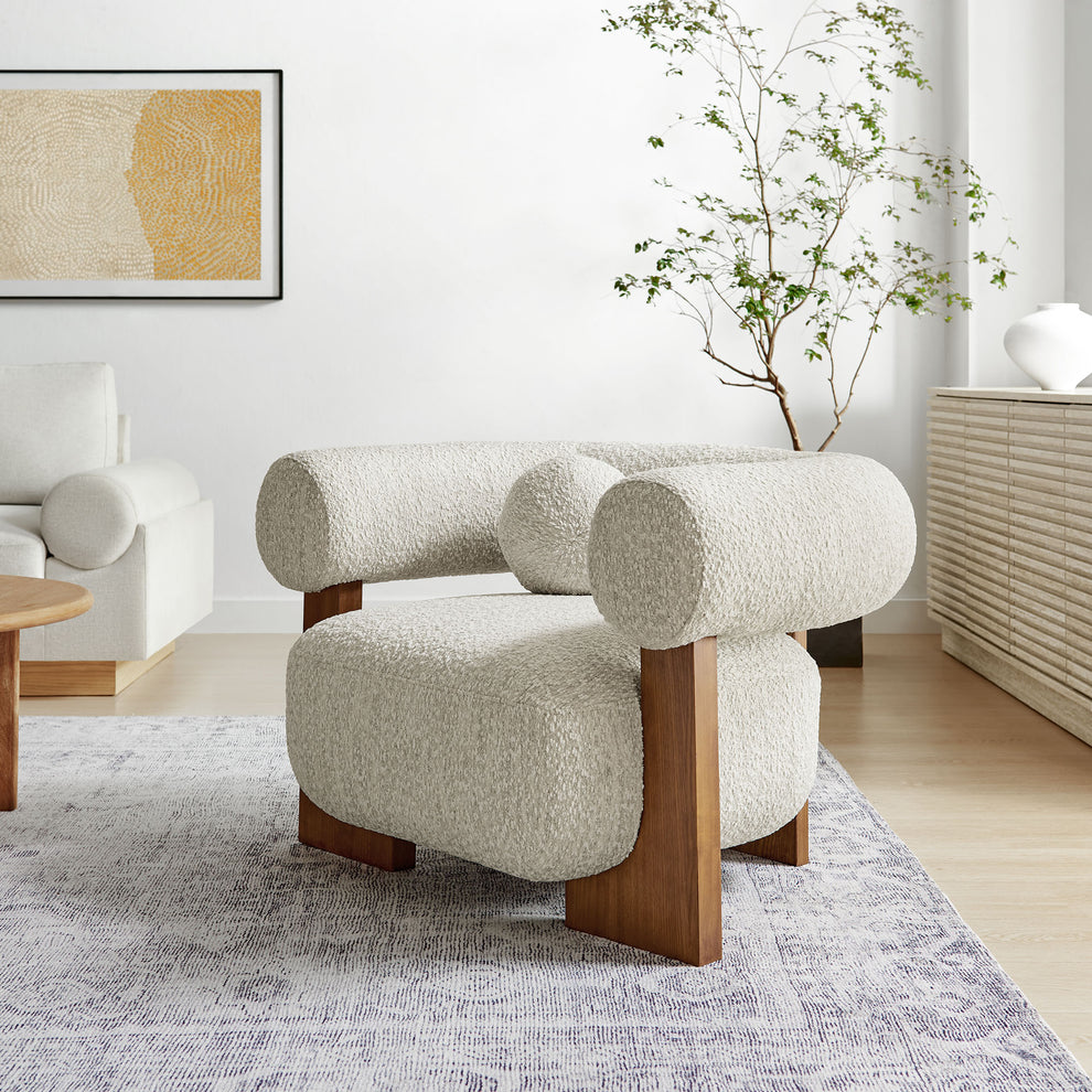 Jace Boucle Accent Chair by Modway | Accent Chairs | Modishstore - 1