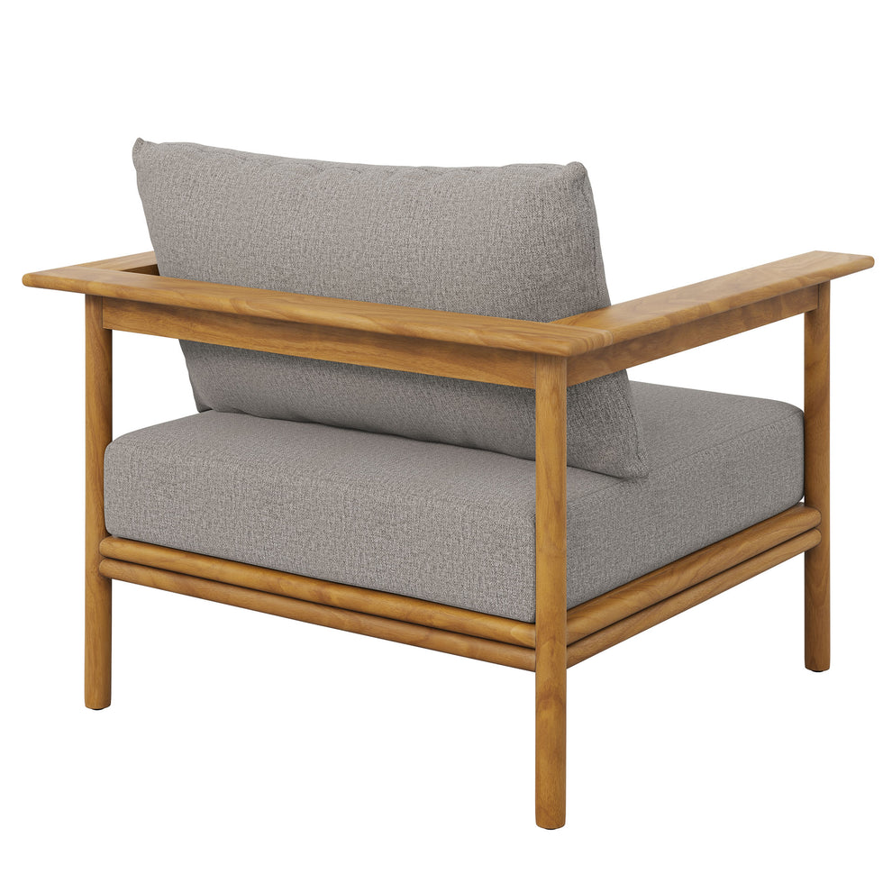 Wren Outdoor Patio Teak Wood Armchair by Modway | Outdoor Chairs | Modishstore - 4