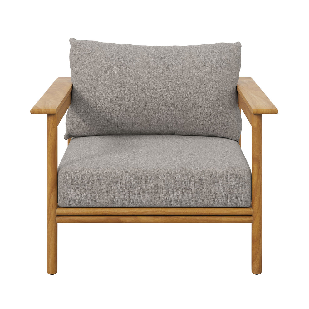 Wren Outdoor Patio Teak Wood Armchair by Modway | Outdoor Chairs | Modishstore - 5