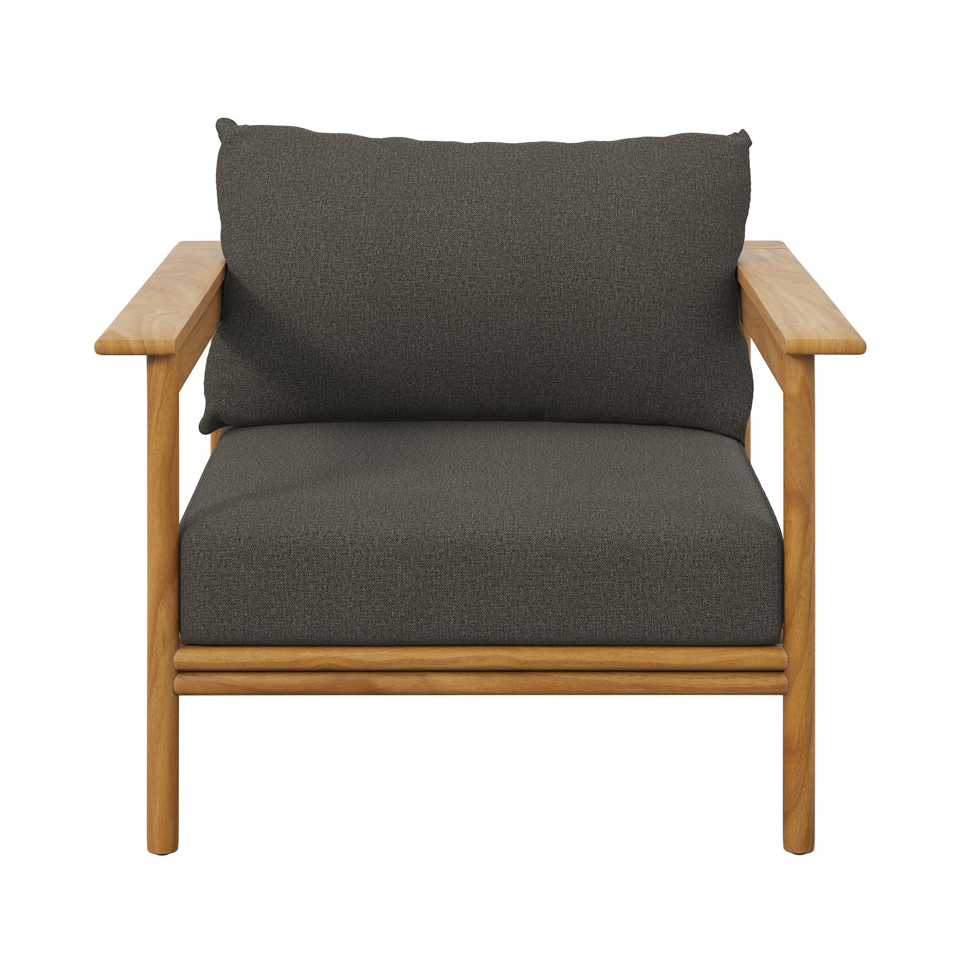 Wren Outdoor Patio Teak Wood Armchair by Modway | Outdoor Chairs | Modishstore - 14