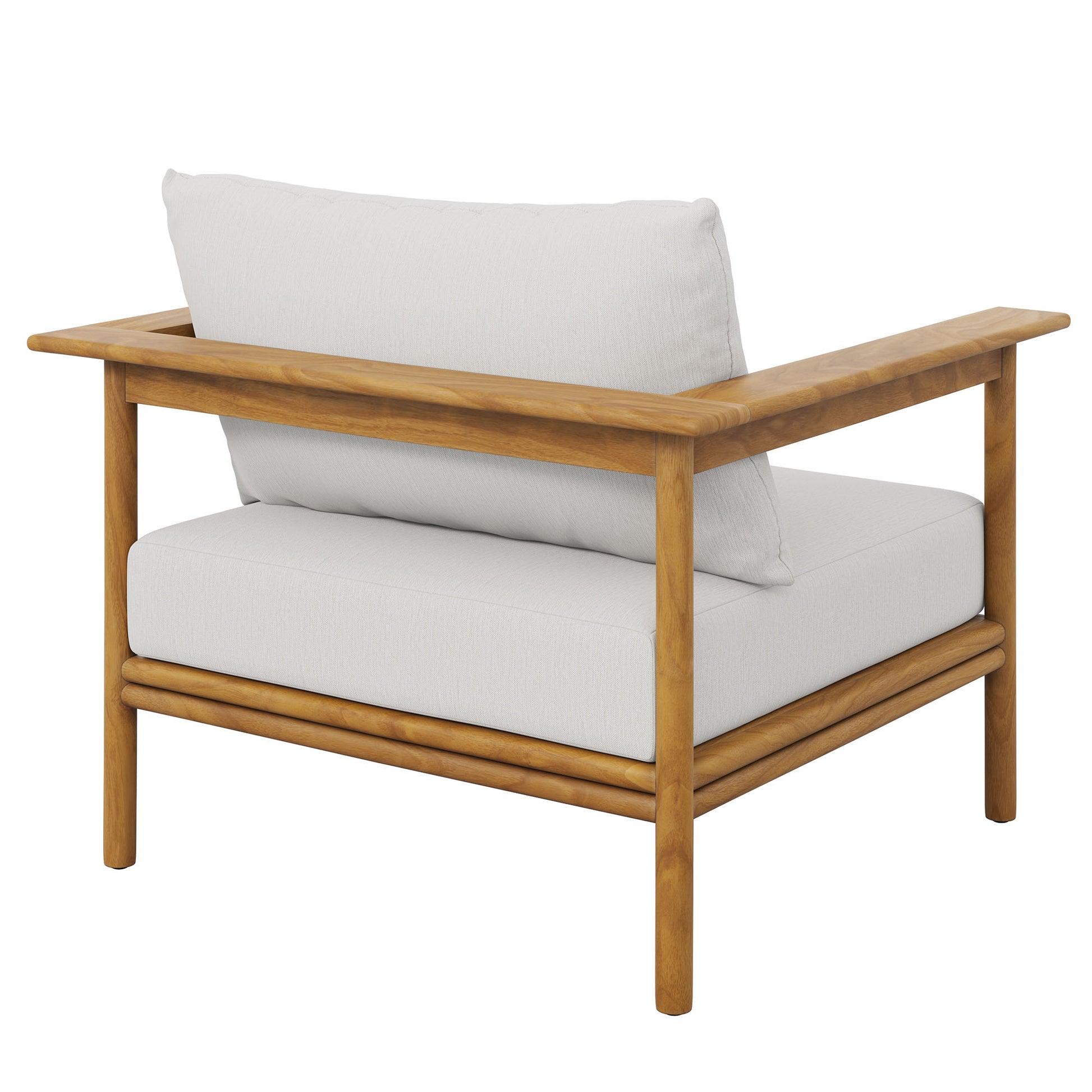 Wren Outdoor Patio Teak Wood Armchair by Modway | Outdoor Chairs | Modishstore - 23