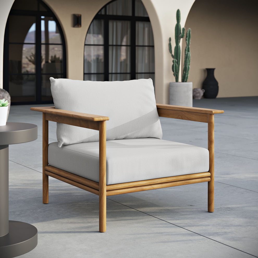 Wren Outdoor Patio Teak Wood Armchair by Modway | Outdoor Chairs | Modishstore - 28