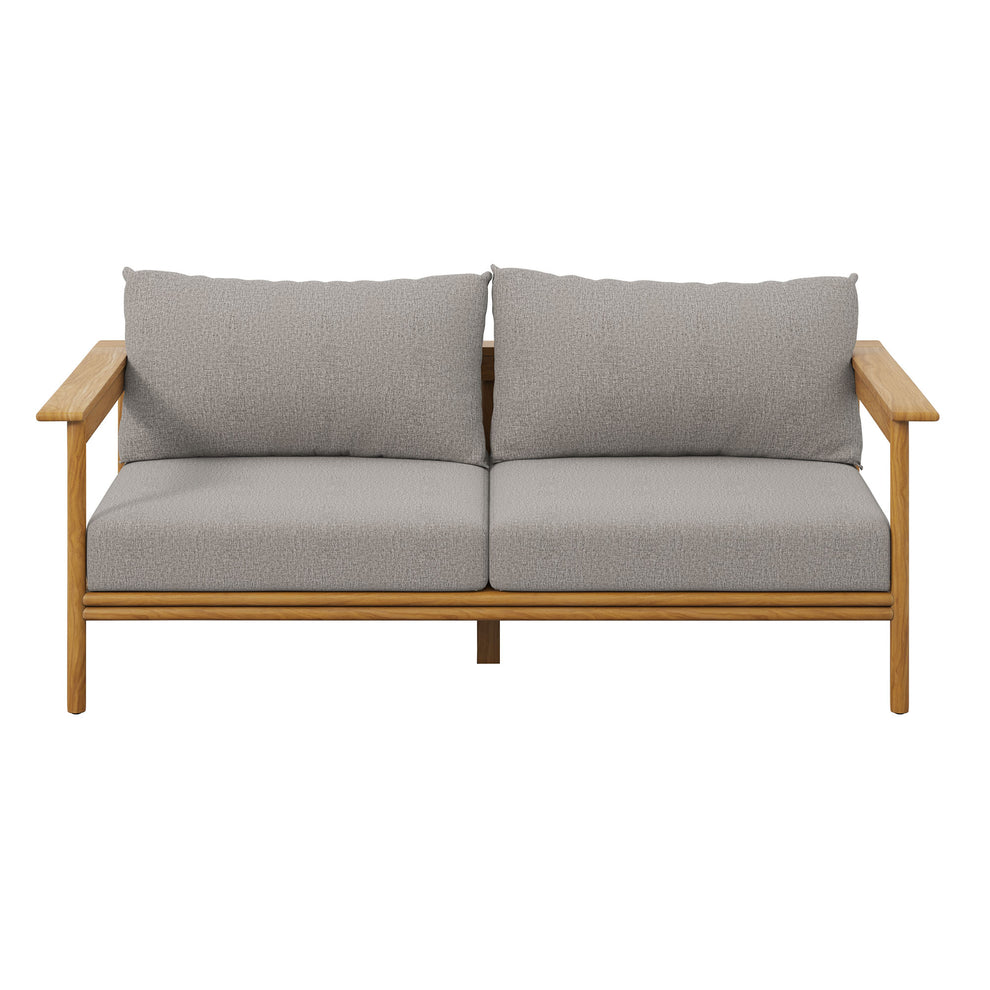 Wren Outdoor Patio Teak Wood Sofa by Modway | Outdoor Chairs | Modishstore - 5