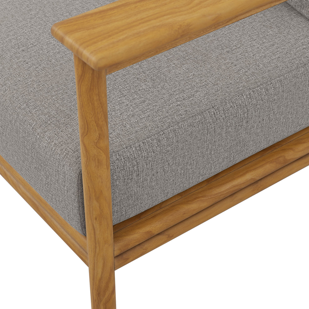 Wren Outdoor Patio Teak Wood Sofa by Modway | Outdoor Chairs | Modishstore - 6
