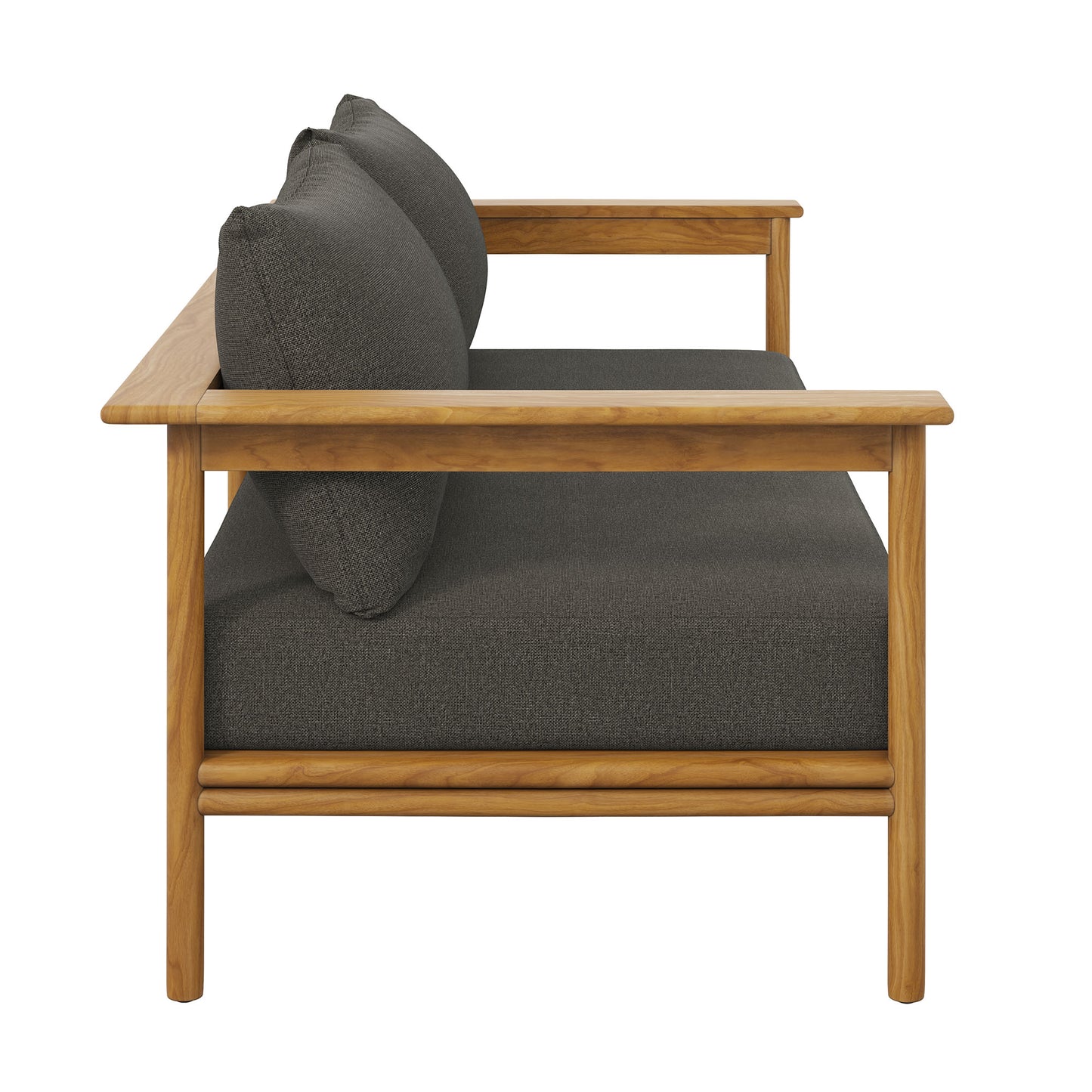 Wren Outdoor Patio Teak Wood Sofa by Modway | Outdoor Chairs | Modishstore - 12