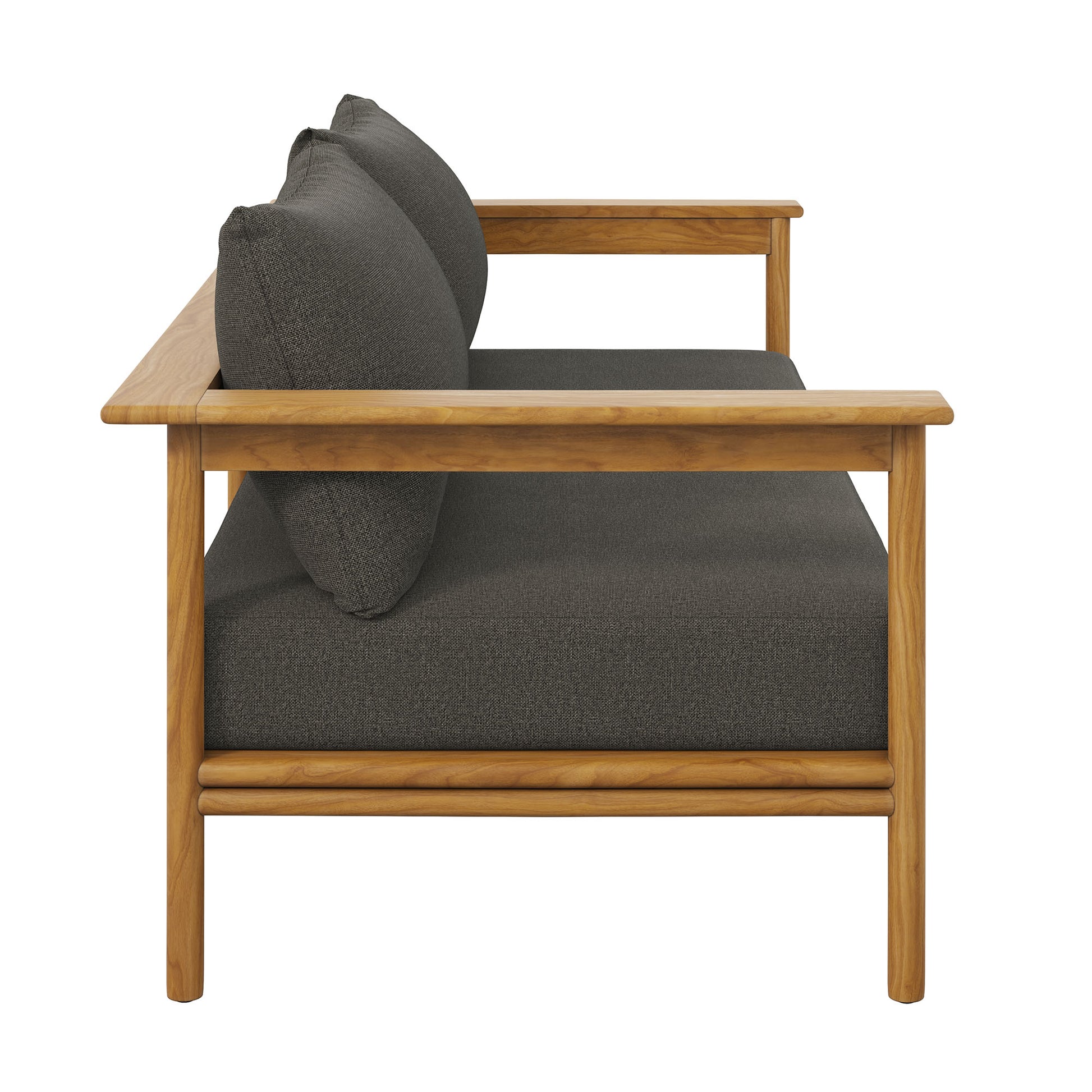 Wren Outdoor Patio Teak Wood Sofa by Modway | Outdoor Chairs | Modishstore - 12