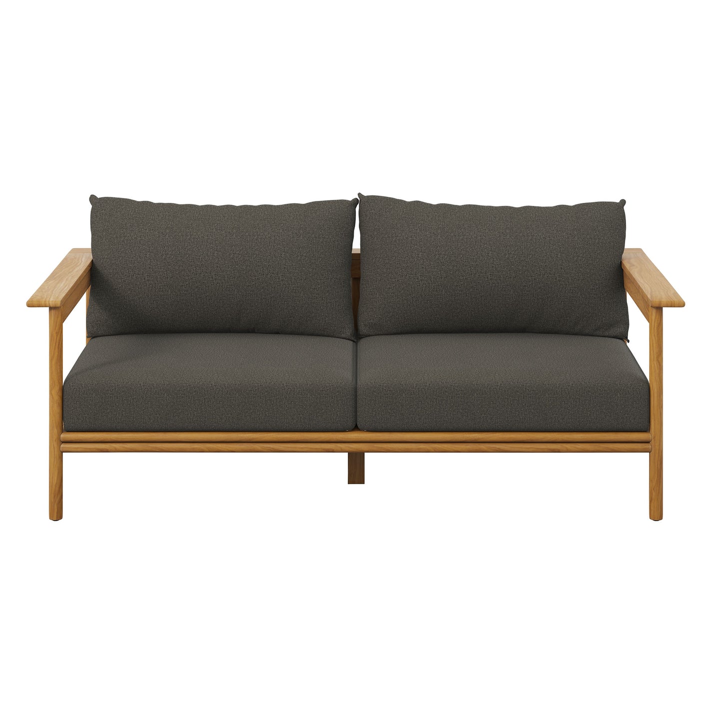 Wren Outdoor Patio Teak Wood Sofa by Modway | Outdoor Chairs | Modishstore - 14