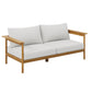 Wren Outdoor Patio Teak Wood Sofa by Modway | Outdoor Chairs | Modishstore - 21