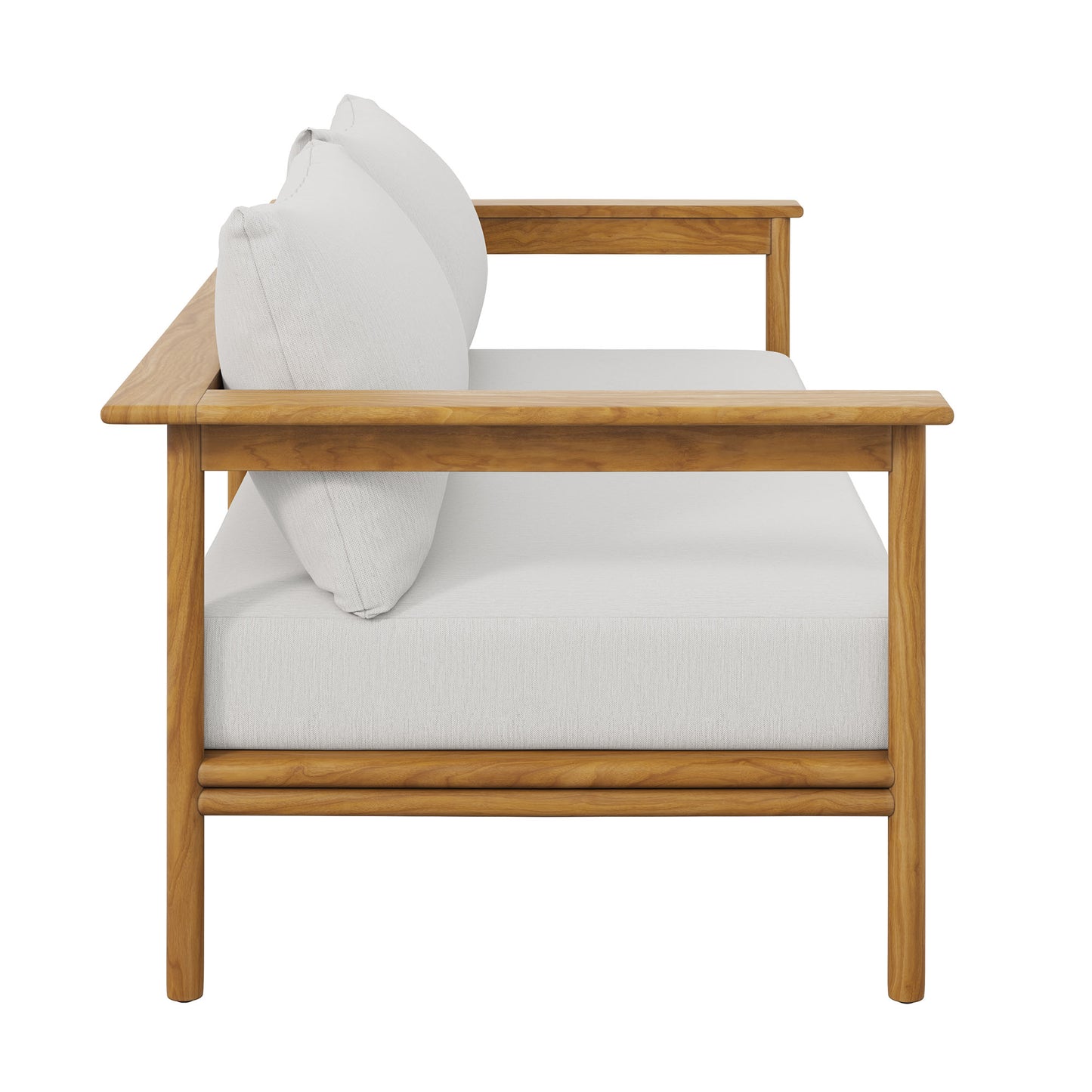 Wren Outdoor Patio Teak Wood Sofa by Modway | Outdoor Chairs | Modishstore - 22