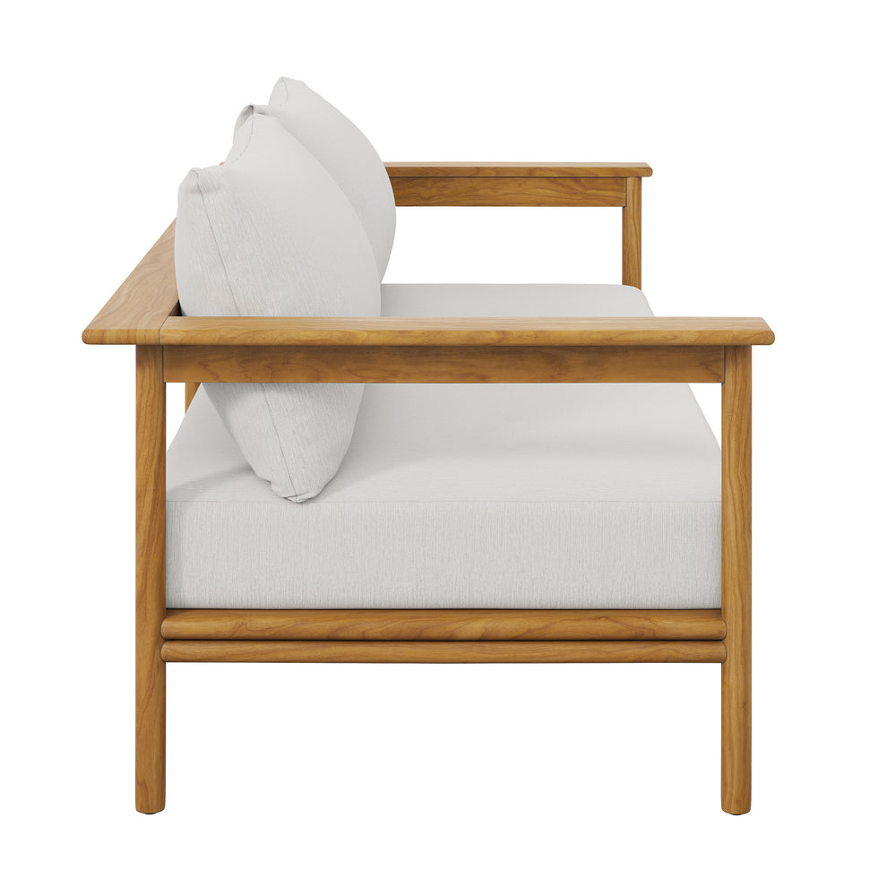 Wren Outdoor Patio Teak Wood Sofa by Modway | Outdoor Chairs | Modishstore - 22