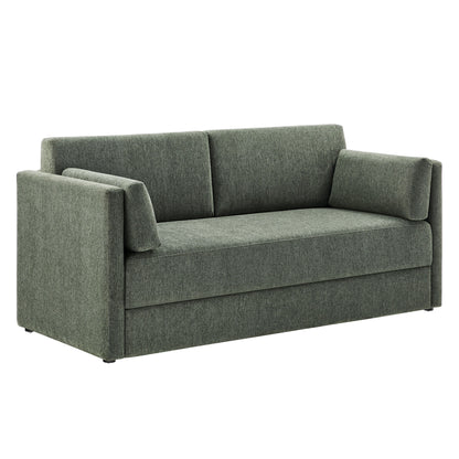 Linden Upholstered Heathered Chenille Sofa by Modway | Sofas | Modishstore - 10