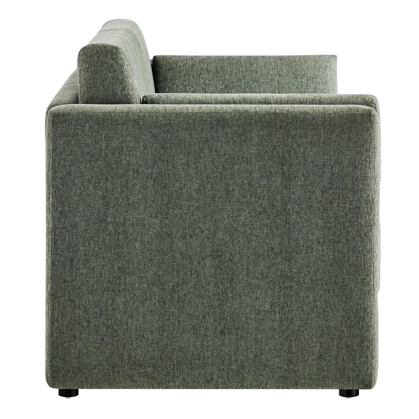 Linden Upholstered Heathered Chenille Sofa by Modway | Sofas | Modishstore - 11