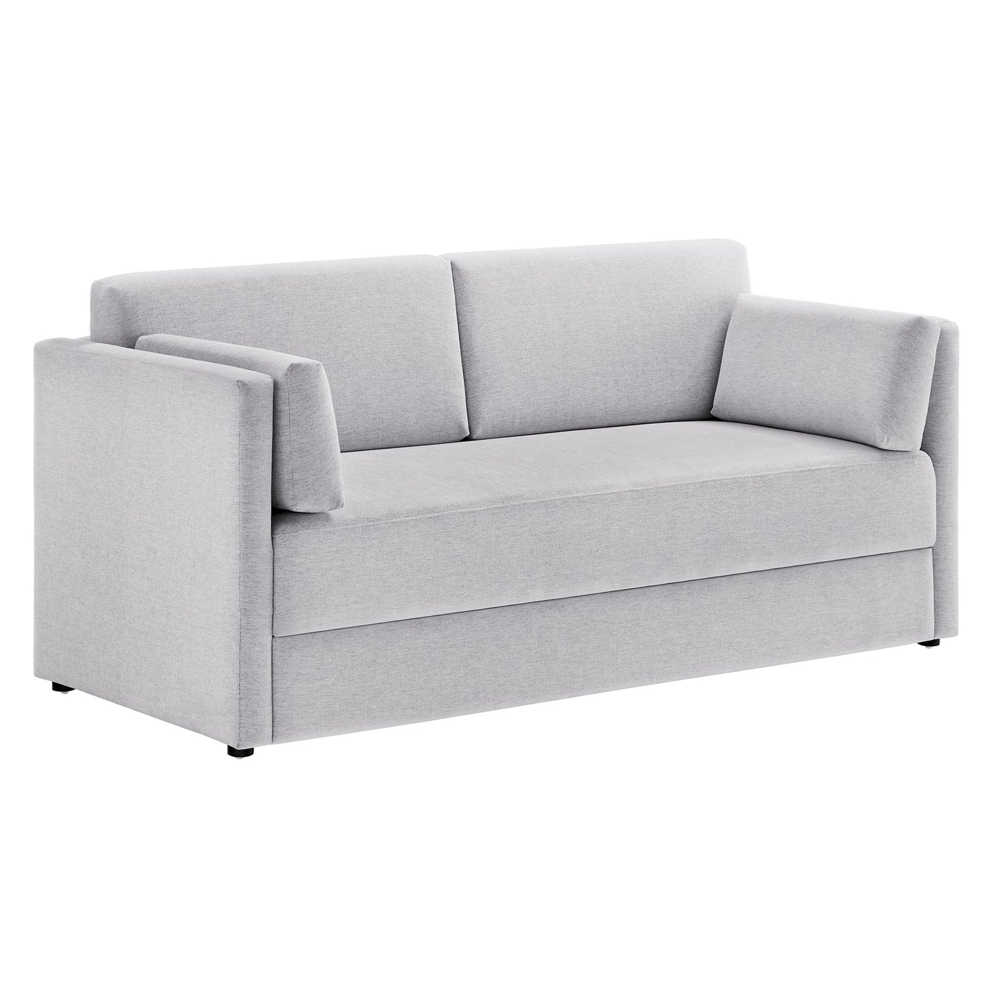 Linden Upholstered Heathered Chenille Sofa by Modway | Sofas | Modishstore - 19