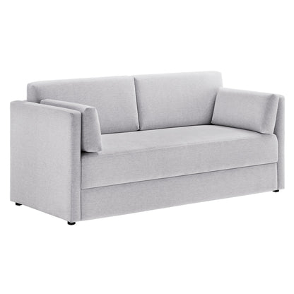 Linden Upholstered Heathered Chenille Sofa by Modway | Sofas | Modishstore - 19