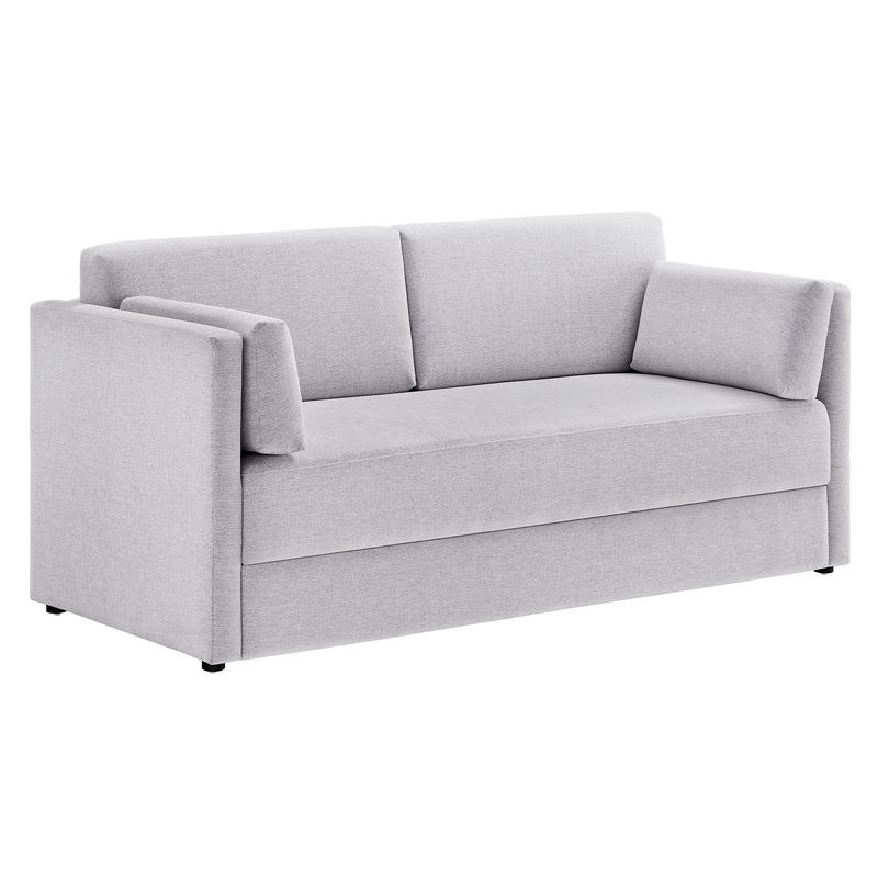 Linden Upholstered Heathered Chenille Sofa by Modway | Sofas | Modishstore - 19