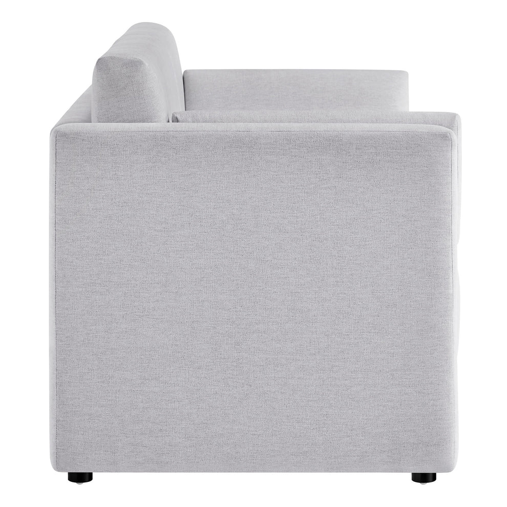 Linden Upholstered Heathered Chenille Sofa by Modway | Sofas | Modishstore - 20