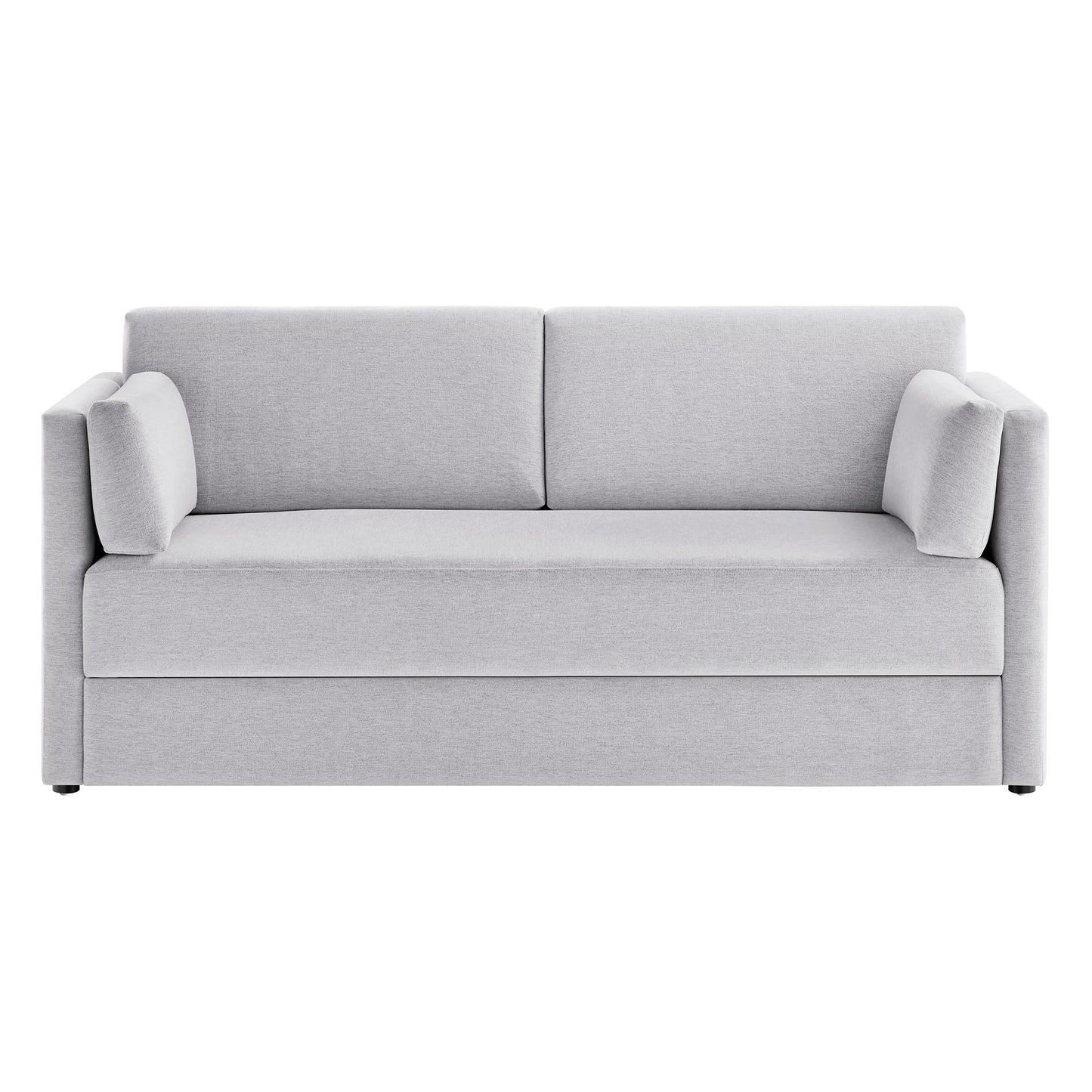 Linden Upholstered Heathered Chenille Sofa by Modway | Sofas | Modishstore - 22