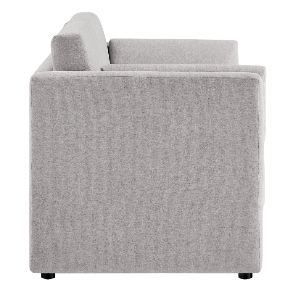 Linden Upholstered Heathered Chenille Sofa by Modway | Sofas | Modishstore - 29