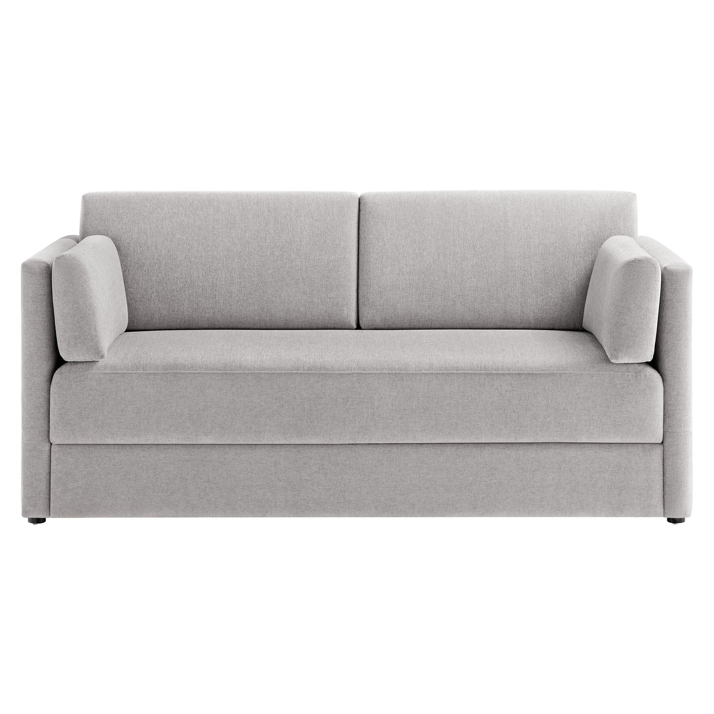 Linden Upholstered Heathered Chenille Sofa by Modway | Sofas | Modishstore - 31