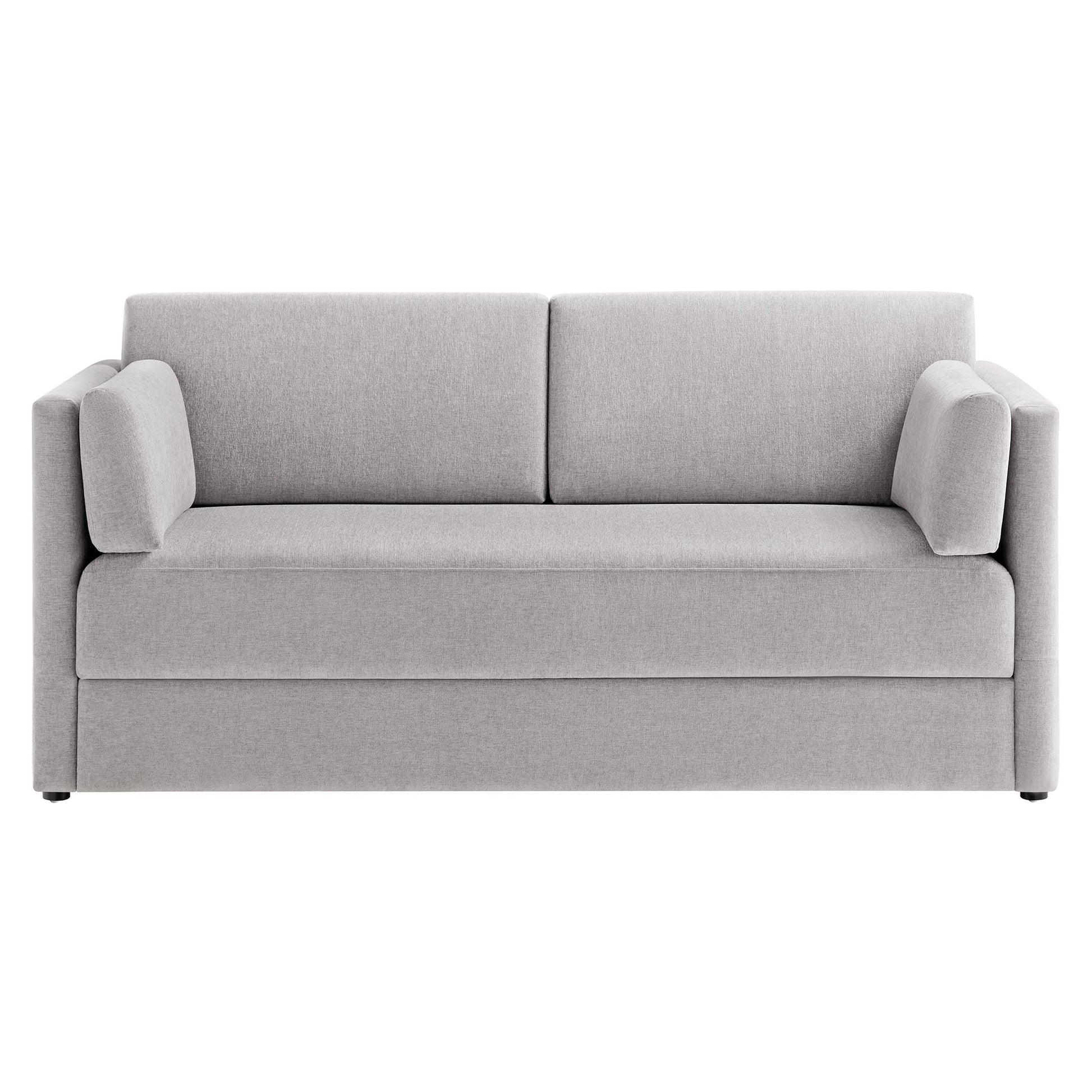 Linden Upholstered Heathered Chenille Sofa by Modway | Sofas | Modishstore - 31