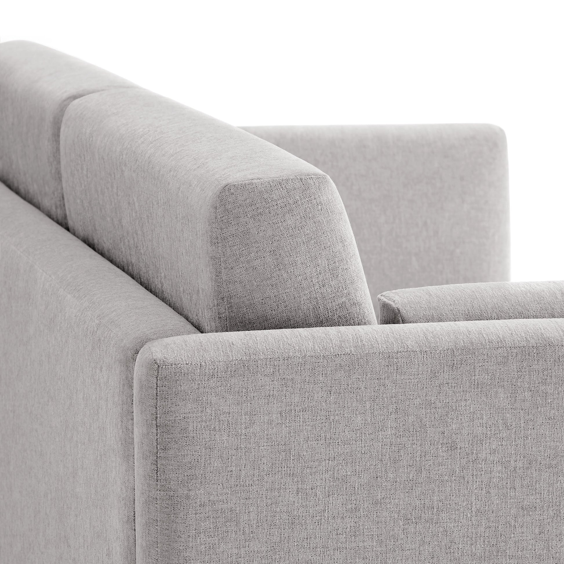 Linden Upholstered Heathered Chenille Sofa by Modway | Sofas | Modishstore - 32