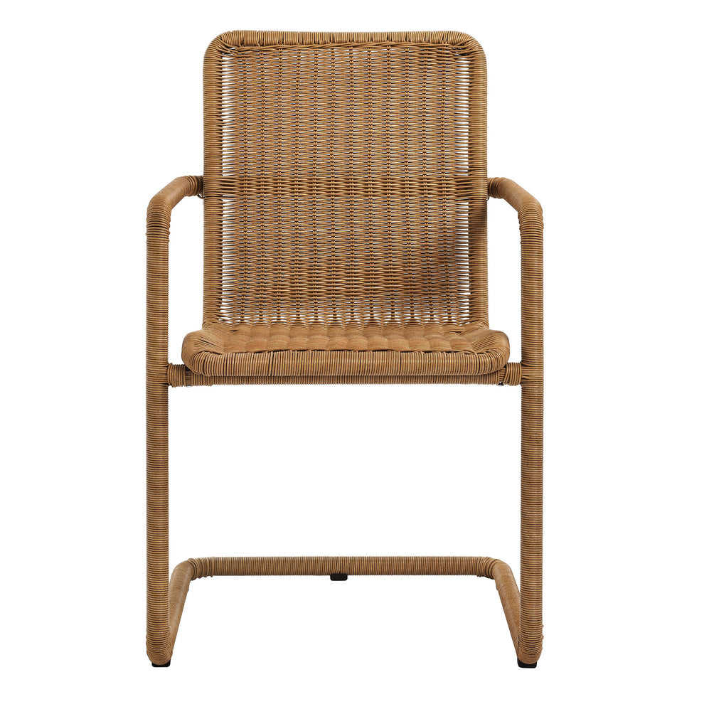 Abacus Outdoor Patio Wicker Dining Chairs Set of 2 by Modway | Dining Chairs | Modishstore - 6