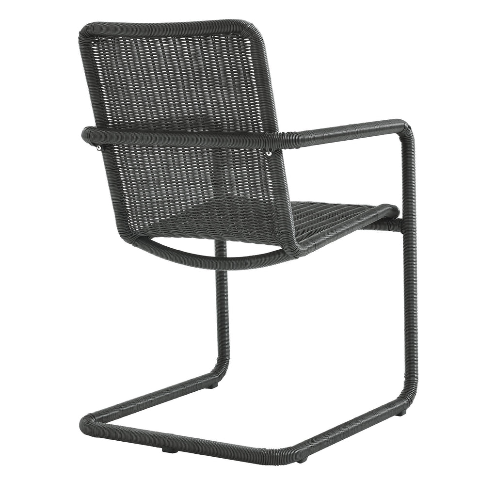 Abacus Outdoor Patio Wicker Dining Chairs Set of 2 by Modway | Dining Chairs | Modishstore - 14