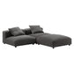 Solace 3-Piece Modular Upholstered Fabric Sectional Sofa by Modway | Sofa Set | Modishstore - 5